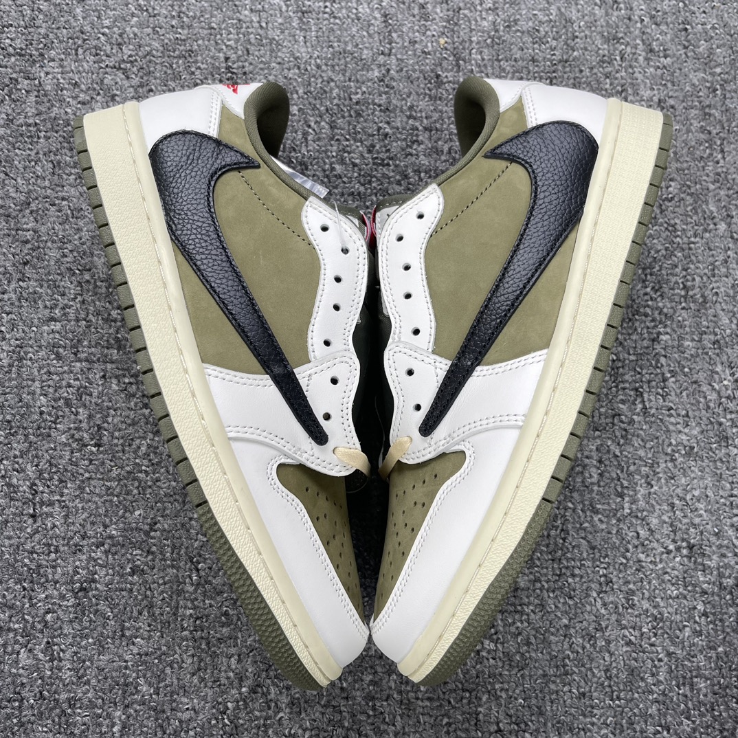 AJ1Low军绿尺码:35.5-47.5纯原版出品-TravisScottxAirJordanAJ1Lo