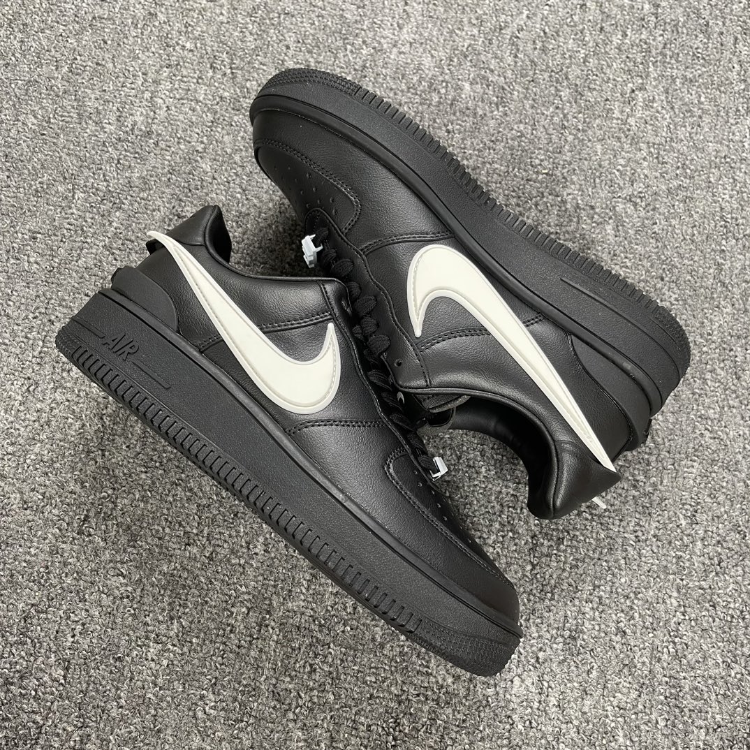 福利原厂320AMBUSHxNikeAirForce1黑色平台提供单顶级性价比头拼免修36/45工厂血亏