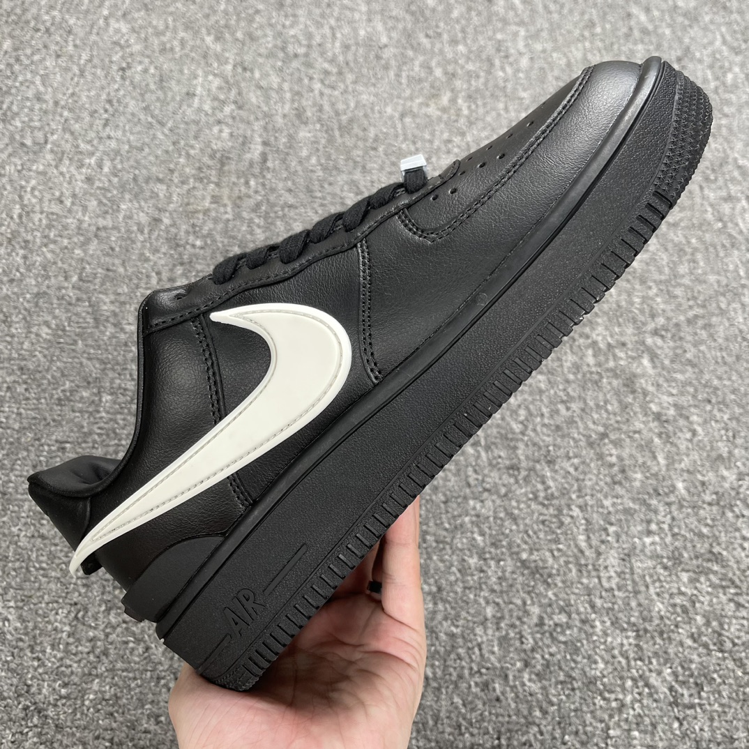 福利原厂320AMBUSHxNikeAirForce1黑色平台提供单顶级性价比头拼免修36/45工厂血亏