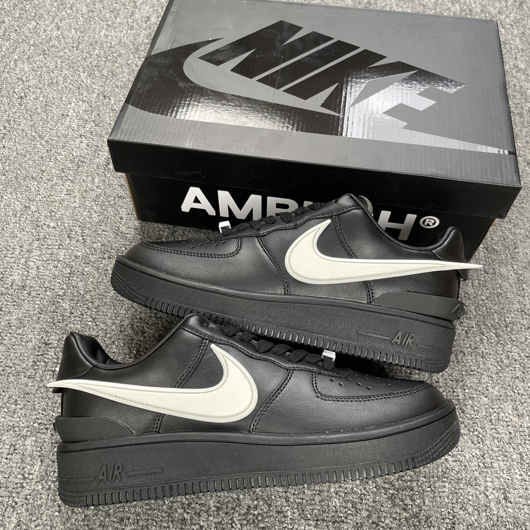 福利原厂320AMBUSHxNikeAirForce1黑色平台提供单顶级性价比头拼免修36/45工厂血亏