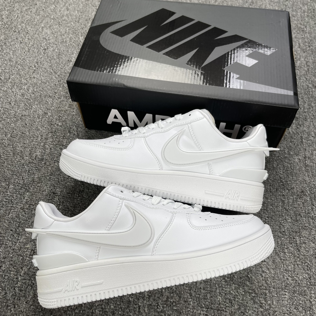 福利原厂320AMBUSHxNikeAirForce1纯白平台提供单顶级性价比头拼免修36/45工厂血亏