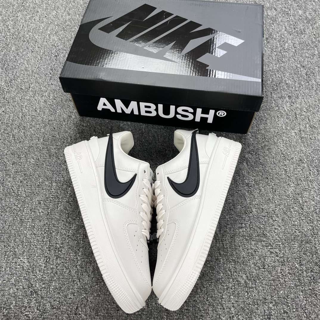 福利原厂320AMBUSHxNikeAirForce1米白平台提供单顶级性价比头拼免修36/45工厂血亏