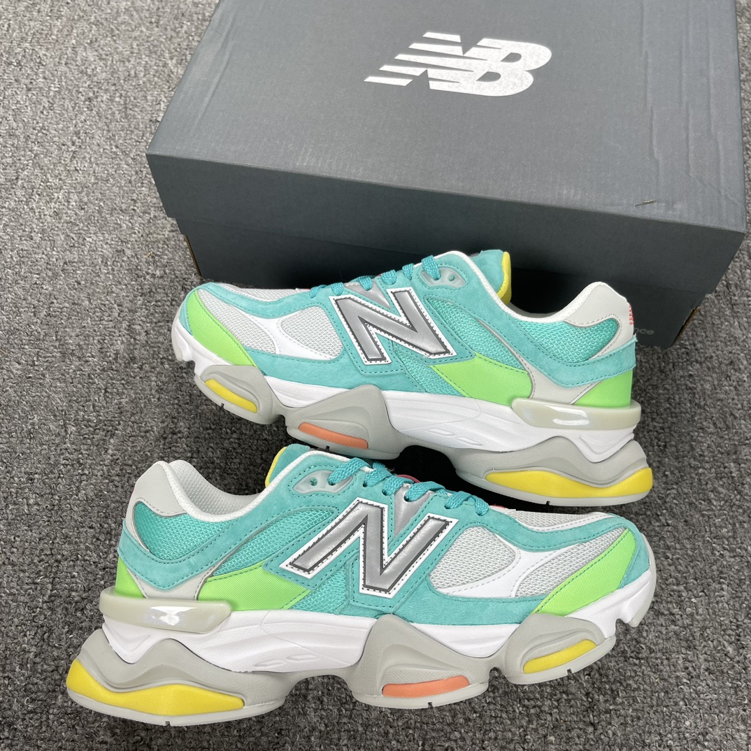 AY版本🔻福利🔥 纯原 New Balance NB9060系列 新百伦绒面革网布经典百搭防滑耐磨透气低