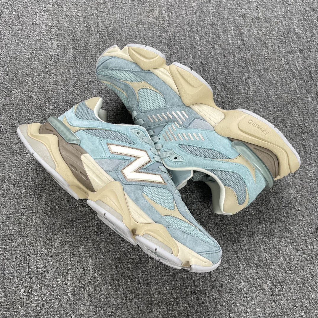 AY版本🔻福利🔥 纯原 New Balance NB9060系列 新百伦绒面革网布经典百搭防滑耐磨透气低