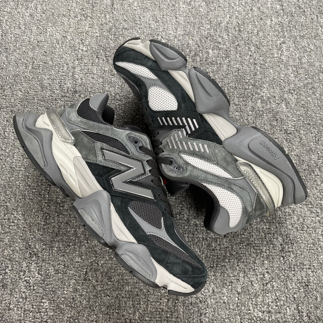AY版本🔻福利🔥 纯原 New Balance NB9060系列 新百伦绒面革网布经典百搭防滑耐磨透气低