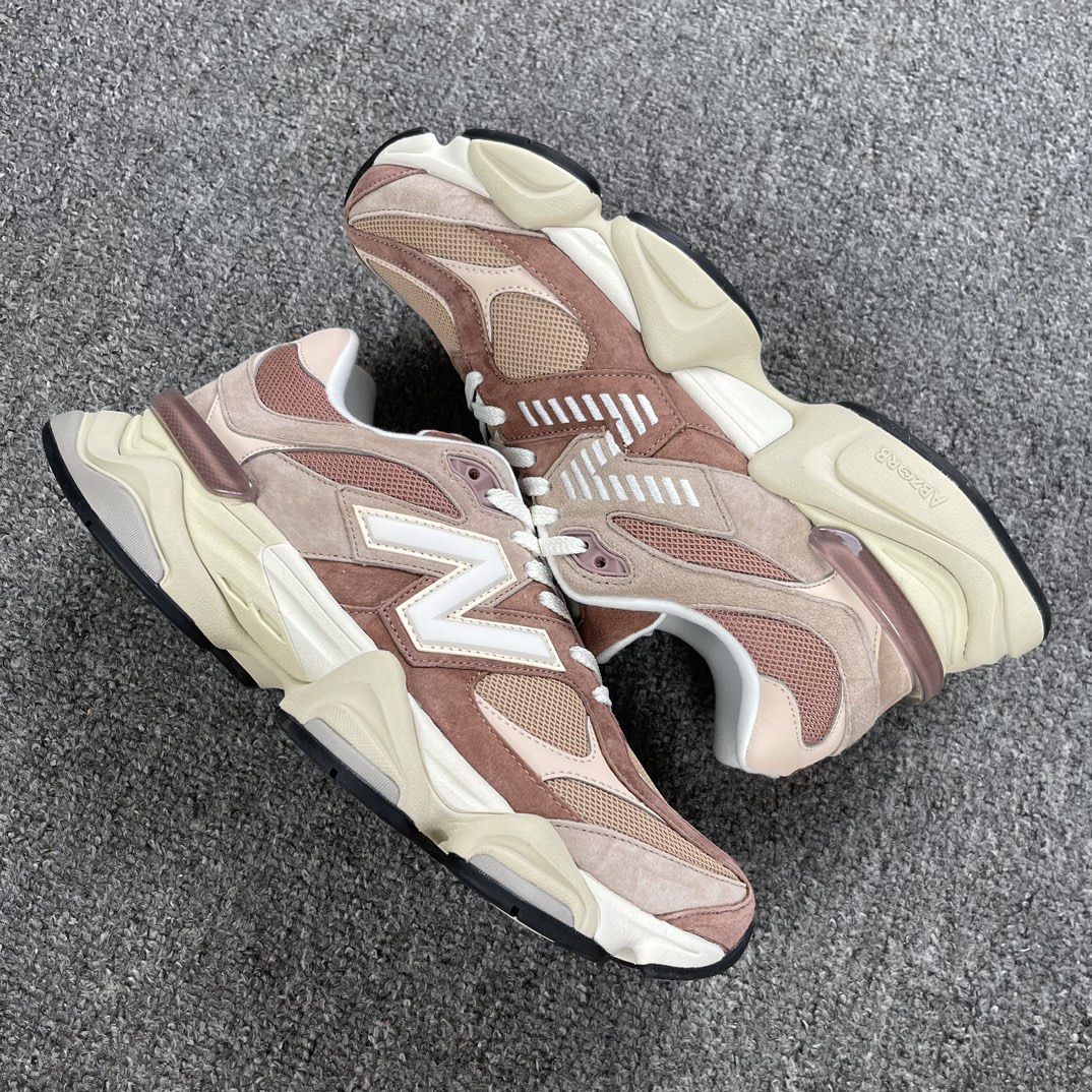 AY版本🔻福利🔥 纯原 New Balance NB9060系列 新百伦绒面革网布经典百搭防滑耐磨透气低