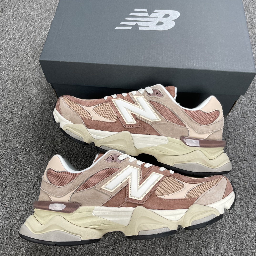 AY版本🔻福利🔥 纯原 New Balance NB9060系列 新百伦绒面革网布经典百搭防滑耐磨透气低