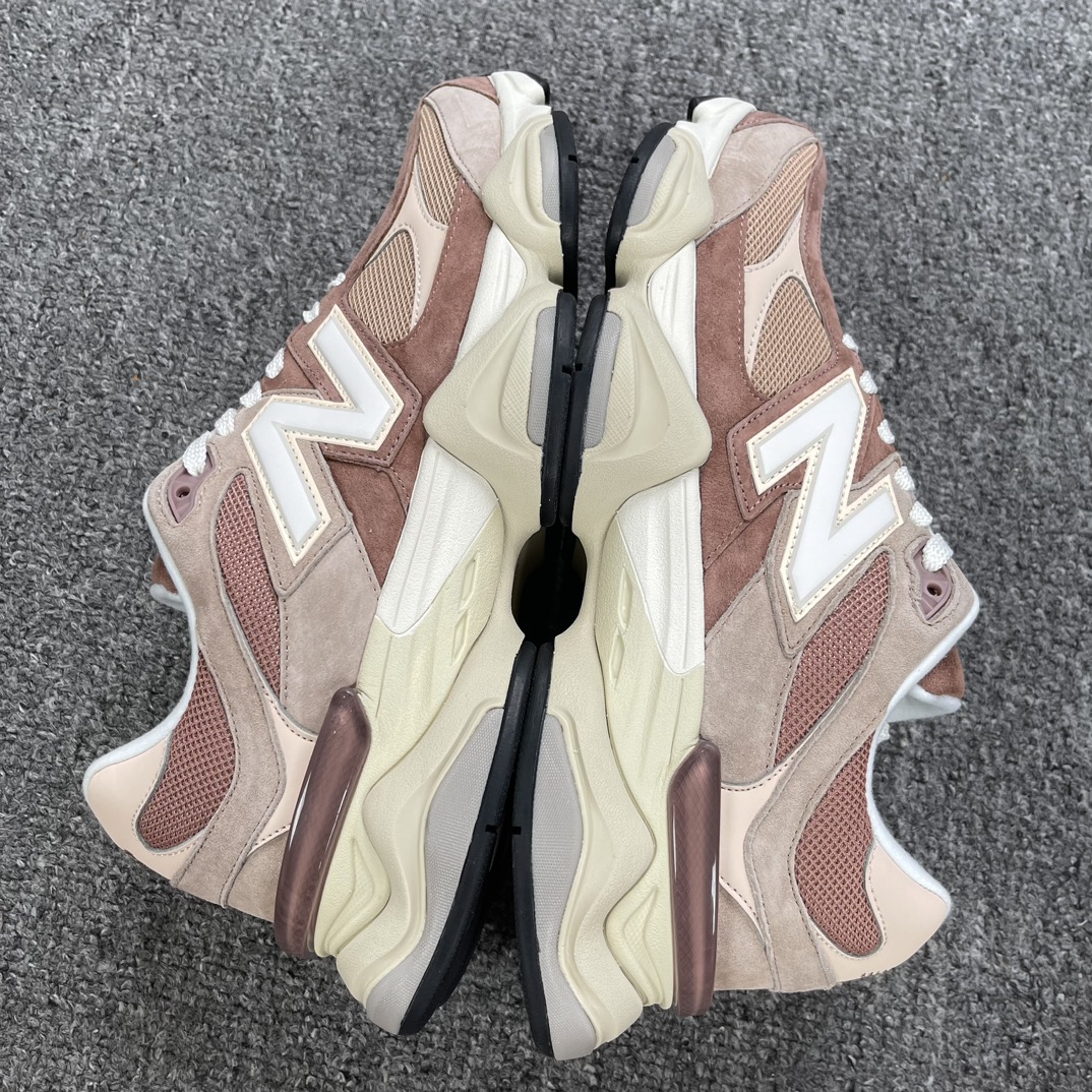 AY版本🔻福利🔥 纯原 New Balance NB9060系列 新百伦绒面革网布经典百搭防滑耐磨透气低