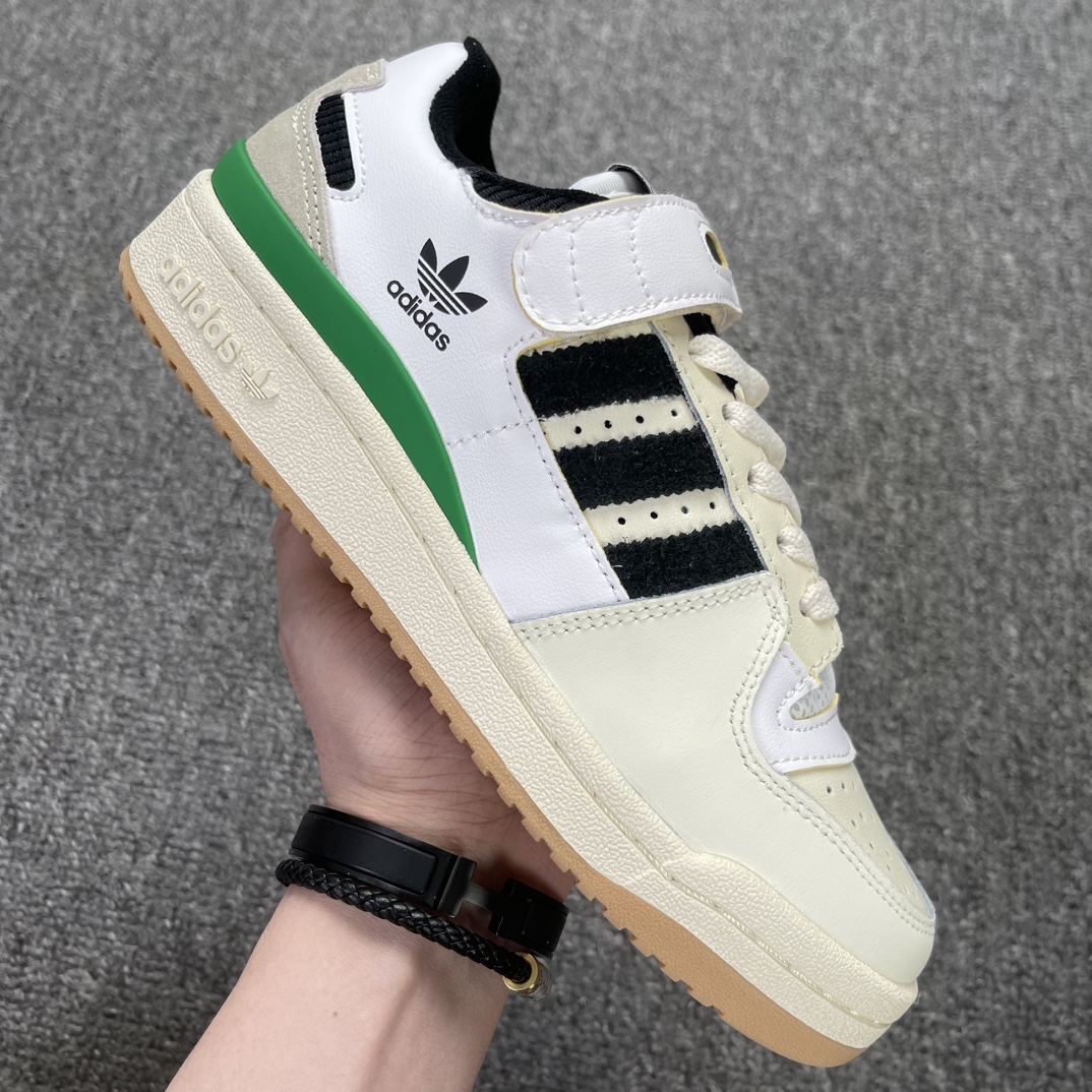 福利特价上架通知adidasoriginalsFORUM奥莱特供的货84LowAD舒适休闲防滑耐磨低帮板