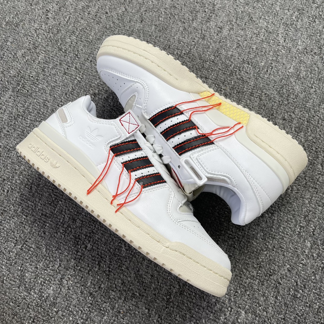 福利特价上架通知adidasoriginalsFORUM奥莱特供的货84LowAD舒适休闲防滑耐磨低帮板