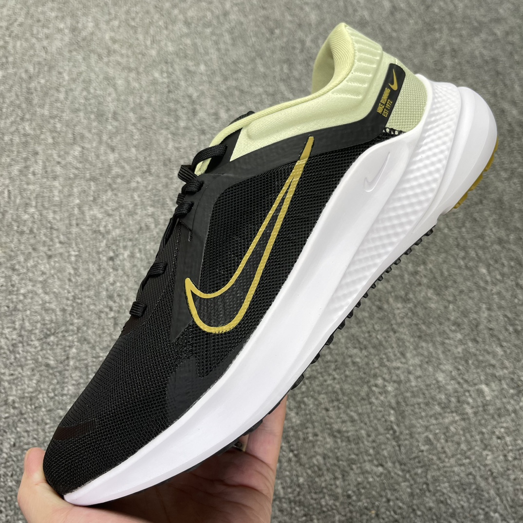 福利特价新增五色天猫原装#品相自观NikeQust4Qust5缓震休闲跑鞋黑棕DA0204-0...54