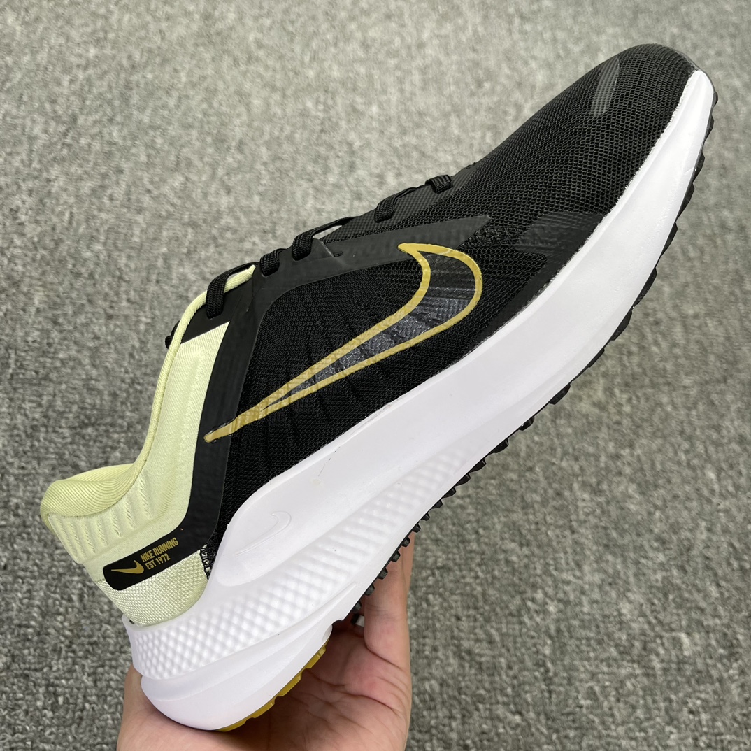 福利特价新增五色天猫原装#品相自观NikeQust4Qust5缓震休闲跑鞋黑棕DA0204-0...54