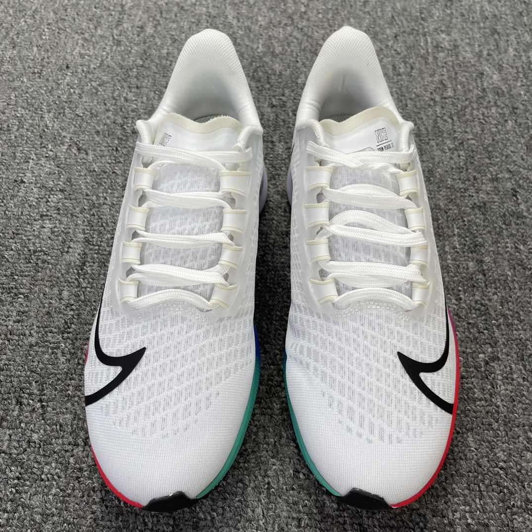 福利特价增加五色天猫原装#品相自观NikePegasus登月37代彩虹配色BQ9646-.....545