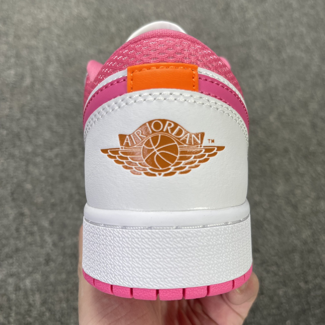 版本AirJordan1Low白粉色货号DR9498-168市场第一梯队的品质巅峰顶级过验的品质打破市场