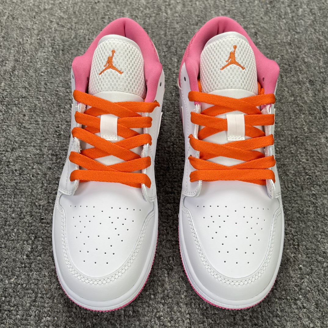 版本AirJordan1Low白粉色货号DR9498-168市场第一梯队的品质巅峰顶级过验的品质打破市场