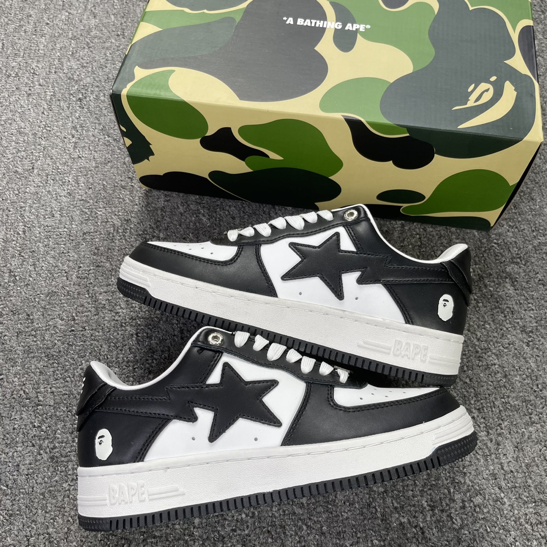  H版 纯原 A BATHING APE STA  经典潮流 时尚板鞋 男女同款  BAPE STA 是