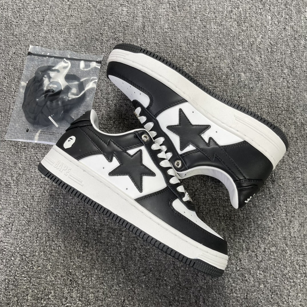  H版 纯原 A BATHING APE STA  经典潮流 时尚板鞋 男女同款  BAPE STA 是