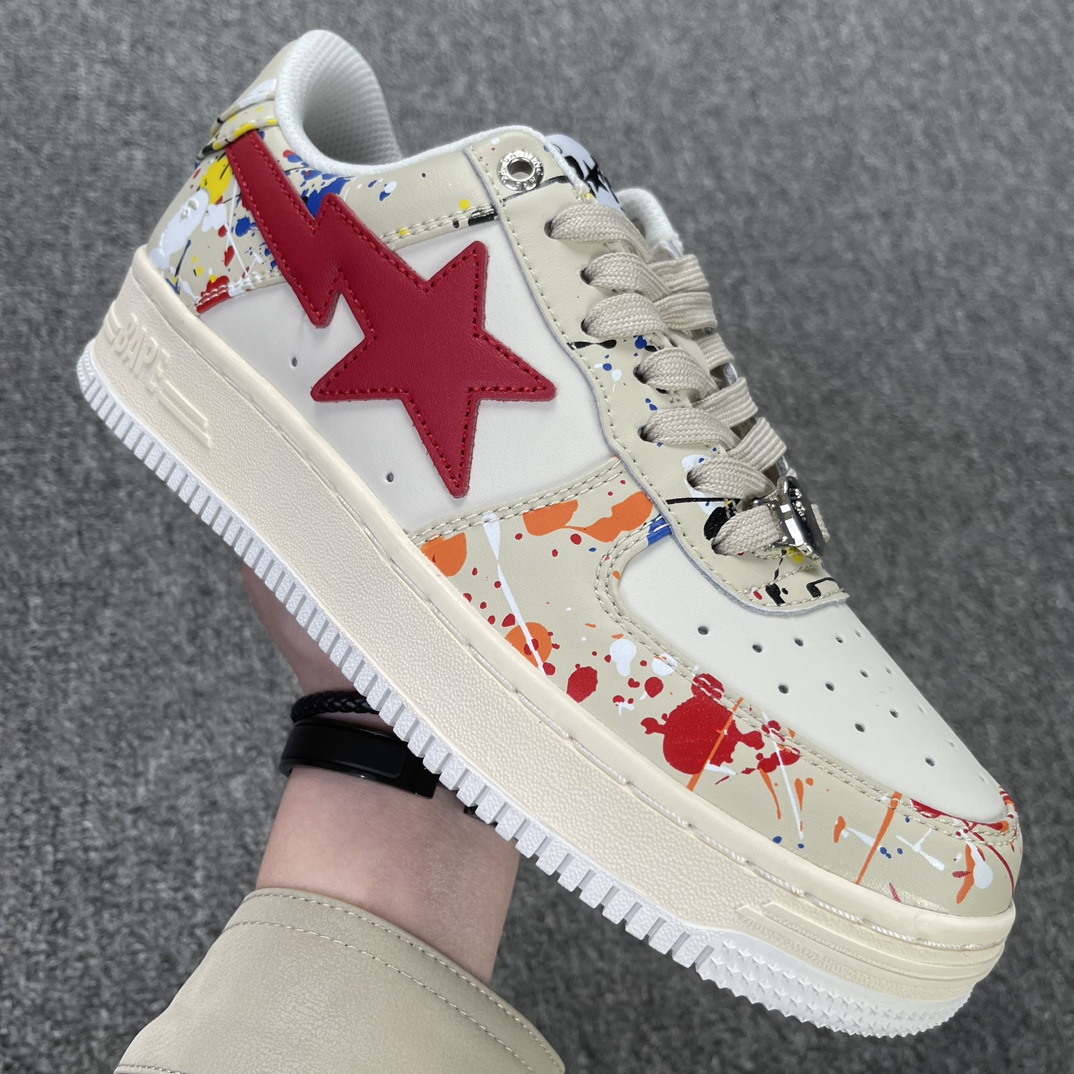  H版 纯原 A BATHING APE STA  经典潮流 时尚板鞋 男女同款  BAPE STA 是