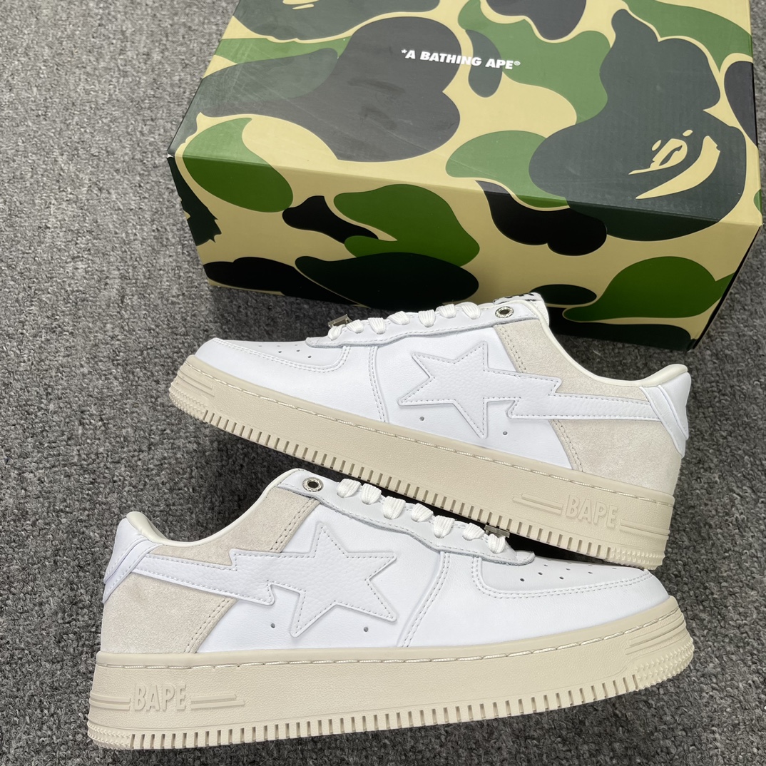  H版 纯原 A BATHING APE STA  经典潮流 时尚板鞋 男女同款  BAPE STA 是