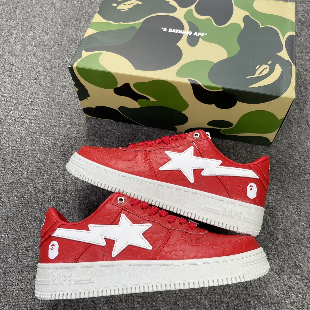  H版 纯原 A BATHING APE STA  经典潮流 时尚板鞋 男女同款  BAPE STA 是