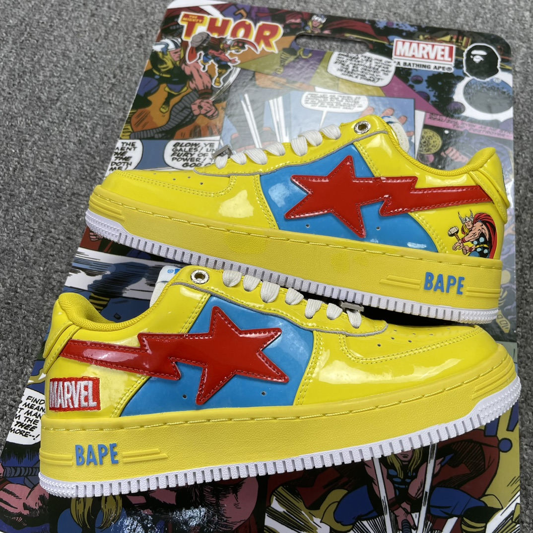  H版 纯原 A BATHING APE STA  经典潮流 时尚板鞋 男女同款  BAPE STA 是