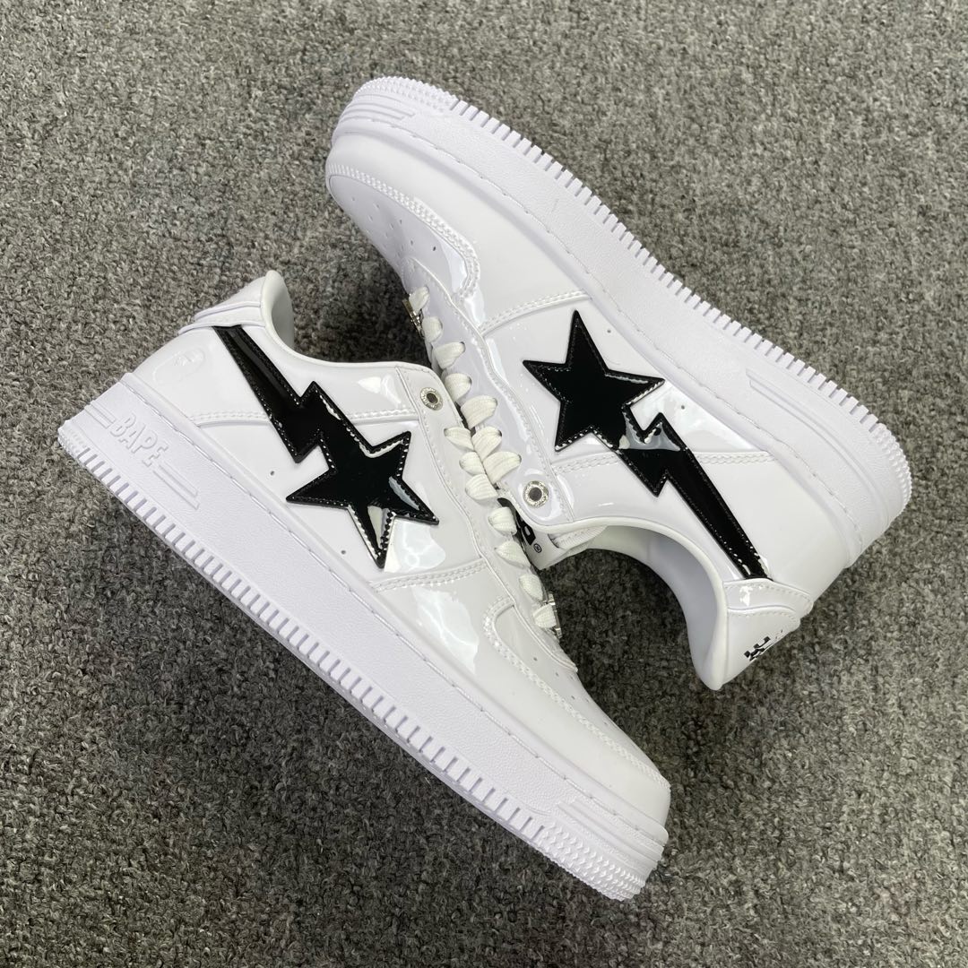  H版 纯原 A BATHING APE STA  经典潮流 时尚板鞋 男女同款  BAPE STA 是