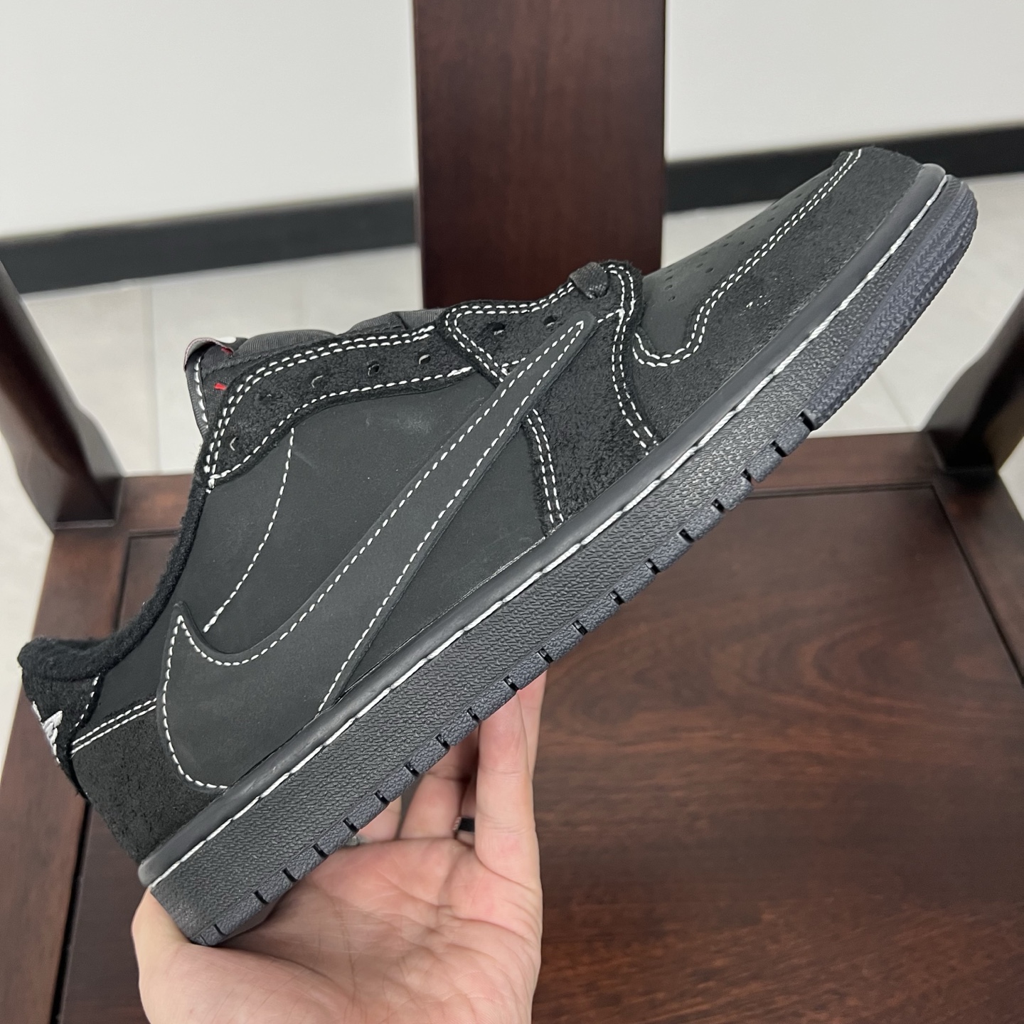 
老清远版本🔻强势归来 Travis Scott x Air Jordan 1 Low 倒钩低帮4.0 