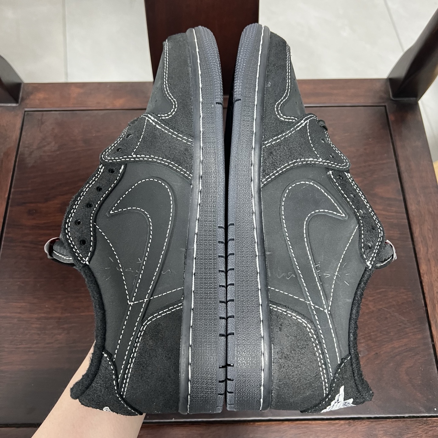 
老清远版本🔻强势归来 Travis Scott x Air Jordan 1 Low 倒钩低帮4.0 