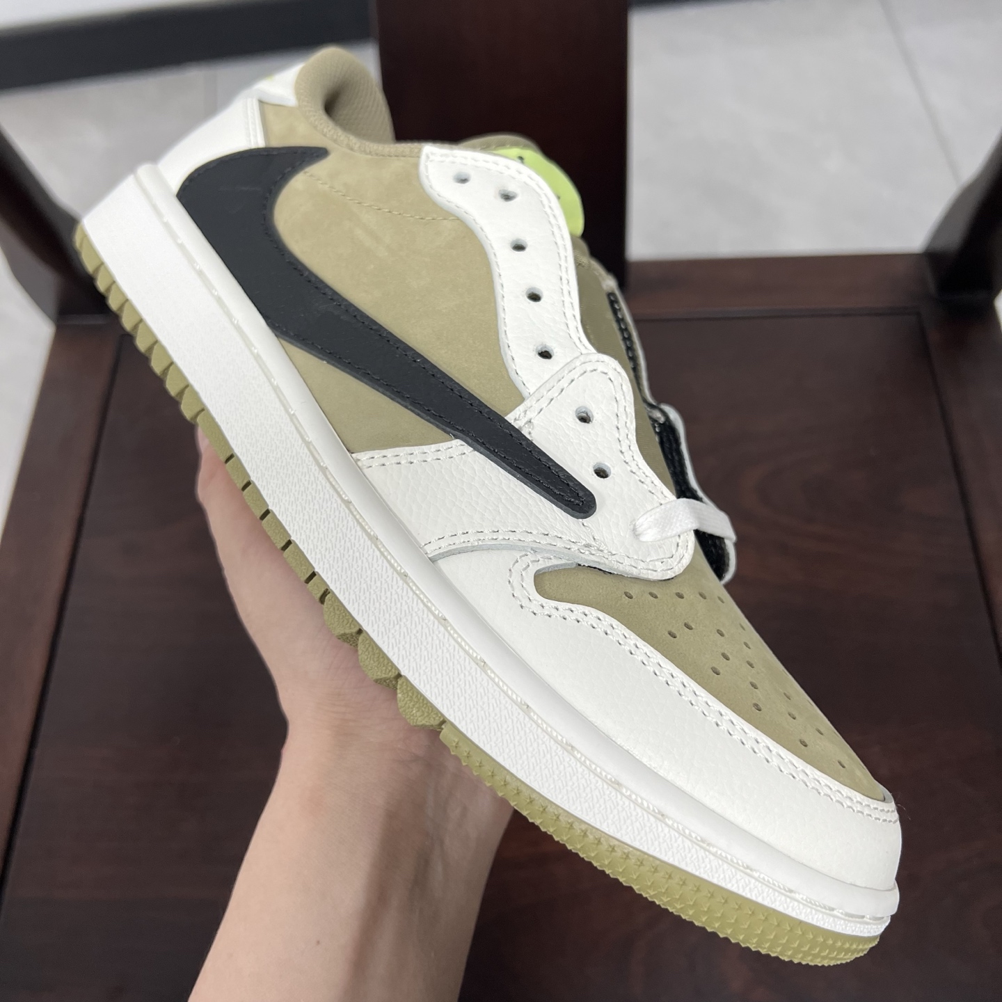 
老清远版本🔻强势归来 Travis Scott x Air Jordan 1 Low 倒钩低帮6.0 