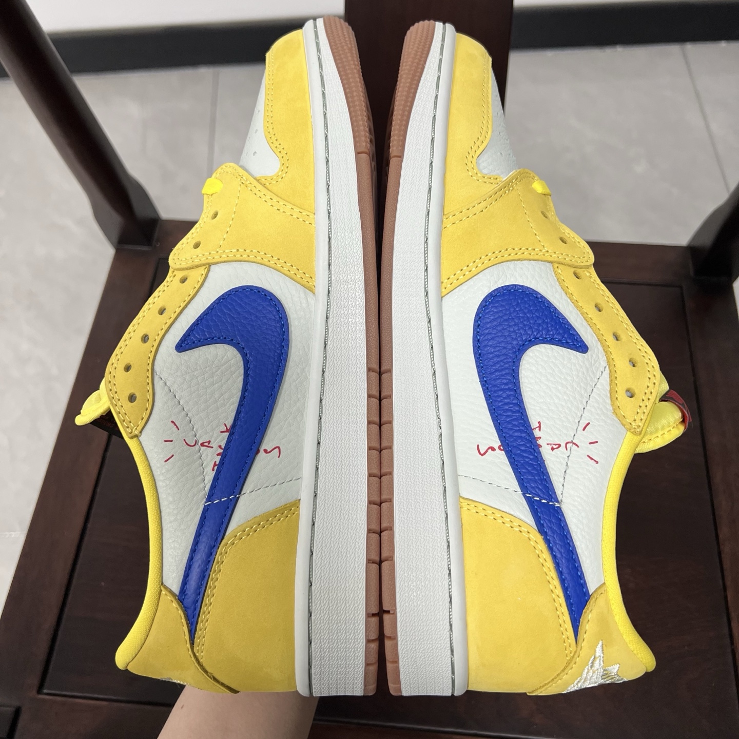 
老清远版本🔻强势归来 Travis Scott x Air Jordan 1 Low 倒钩低帮7.0 