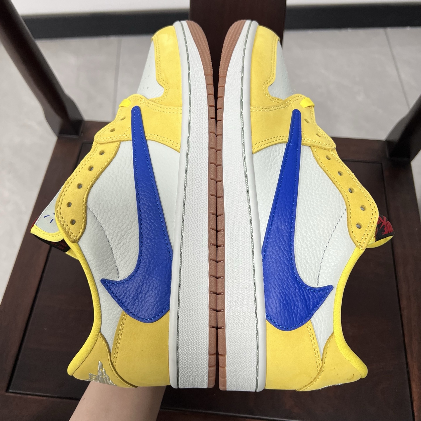 
老清远版本🔻强势归来 Travis Scott x Air Jordan 1 Low 倒钩低帮7.0 