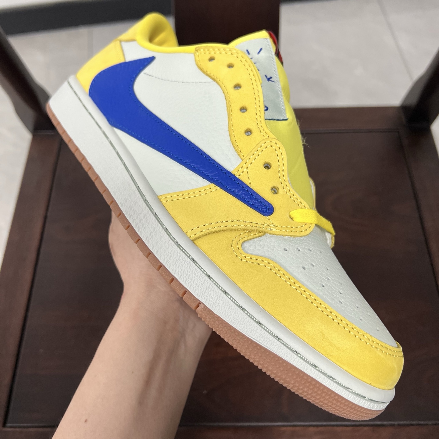 
老清远版本🔻强势归来 Travis Scott x Air Jordan 1 Low 倒钩低帮7.0 