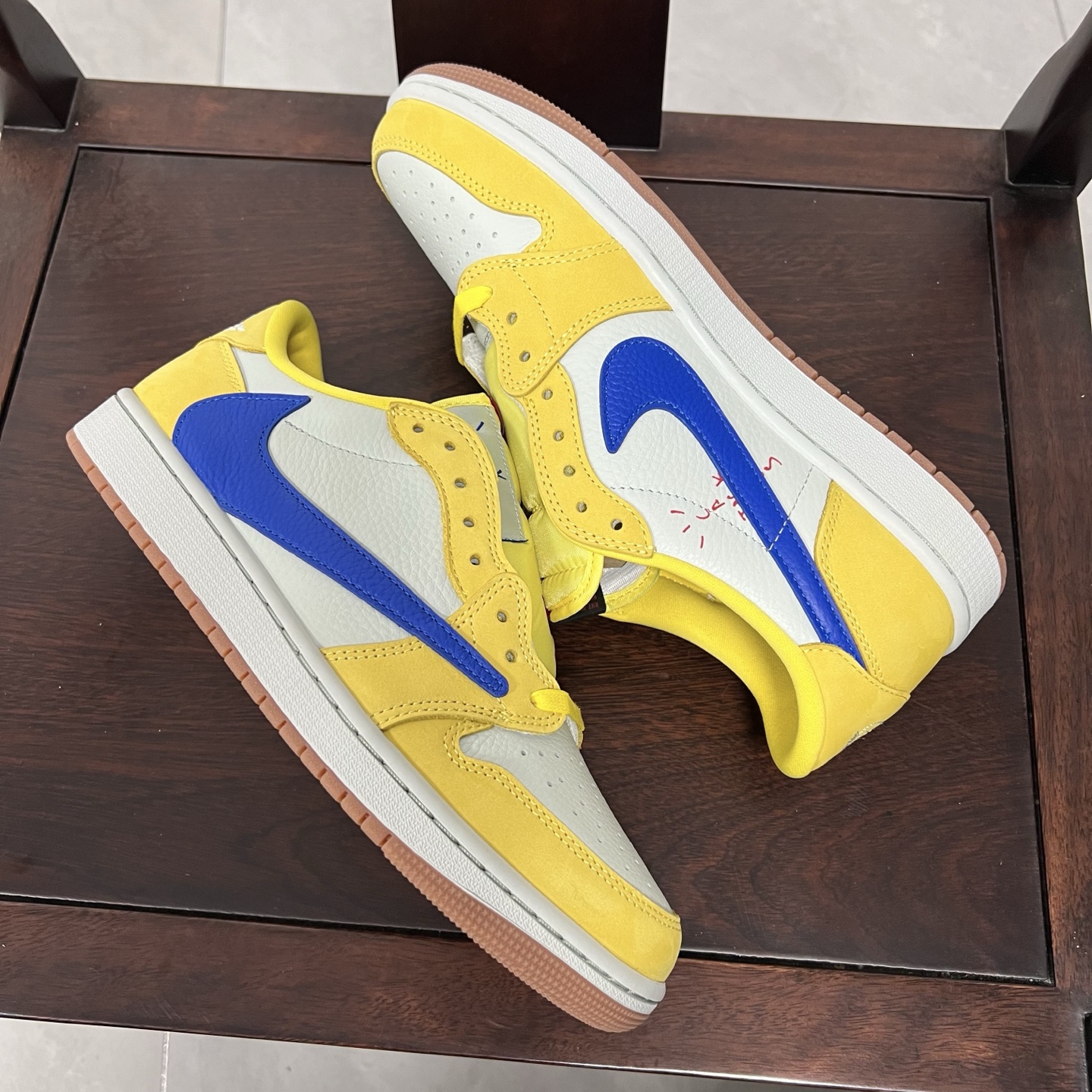 
老清远版本🔻强势归来 Travis Scott x Air Jordan 1 Low 倒钩低帮7.0 