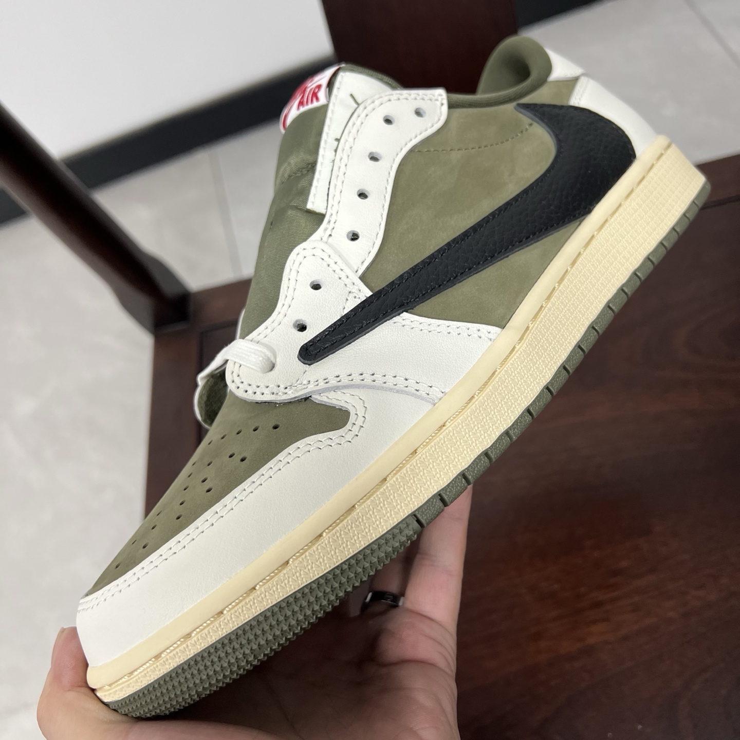
老清远版本🔻强势归来 Travis Scott x Air Jordan 1 Low 倒钩低帮8.0 