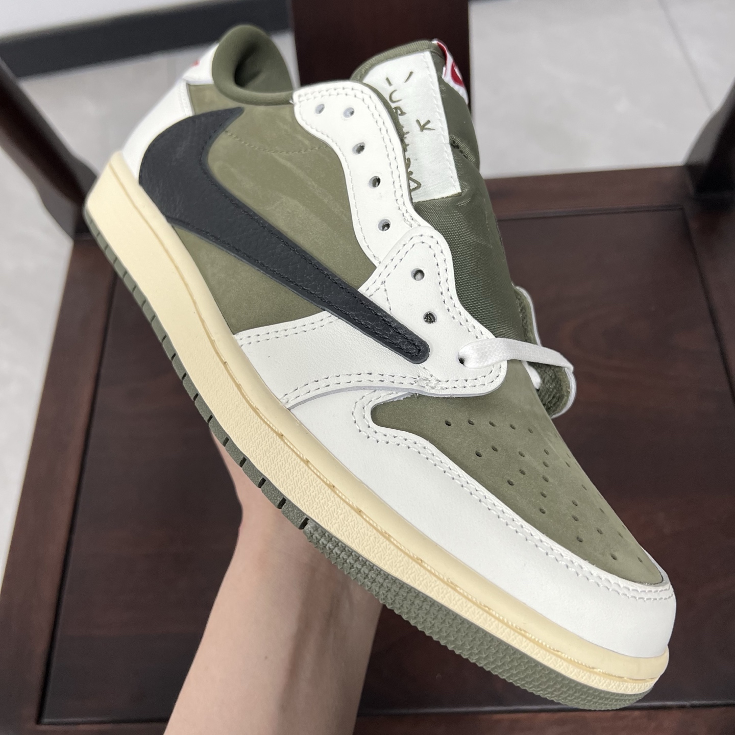 
老清远版本🔻强势归来 Travis Scott x Air Jordan 1 Low 倒钩低帮8.0 