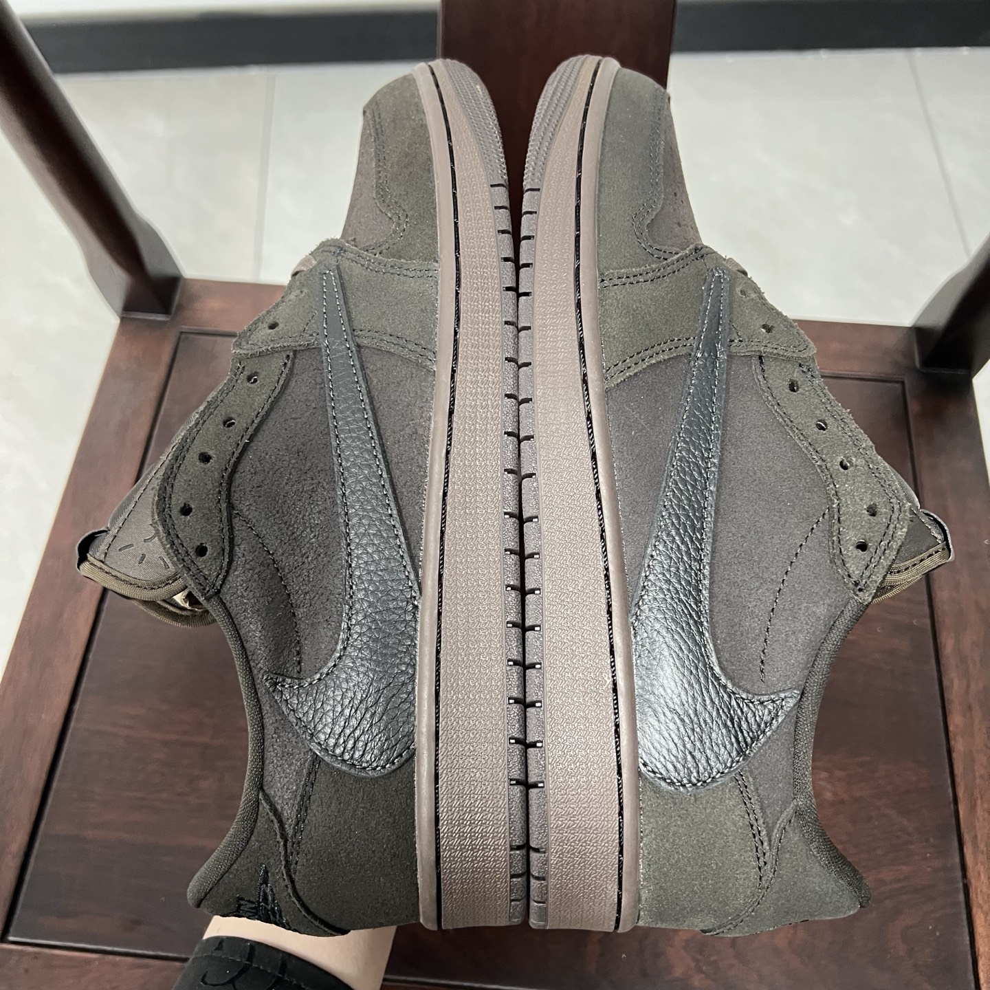 
老清远版本🔻强势归来 Travis Scott x Air Jordan 1 Low 倒钩低帮9.0 