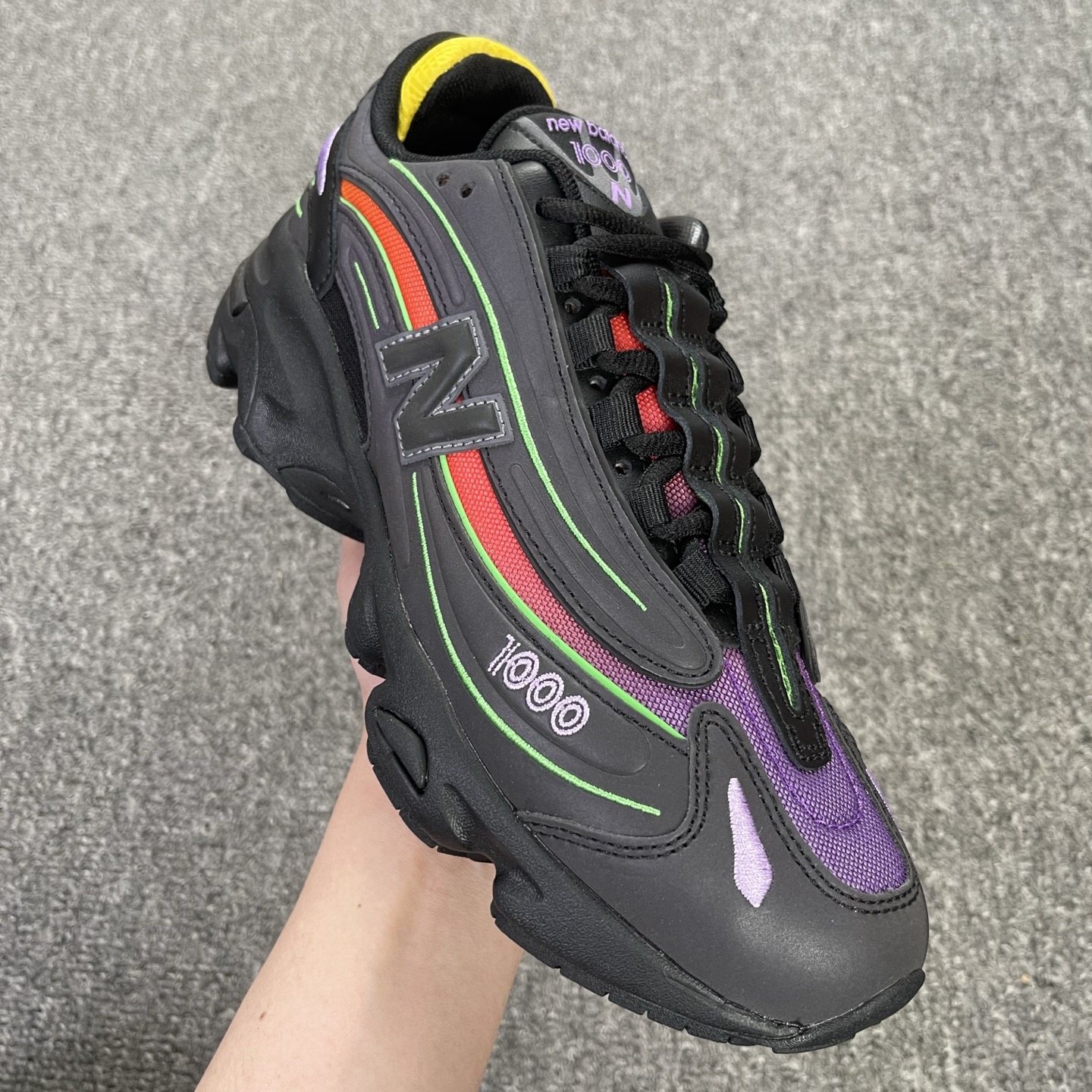 6.18大厂福利🔻#纯原品质 黑紫配色 货号：M1000TP尺码：36-45 编码：LJ1L