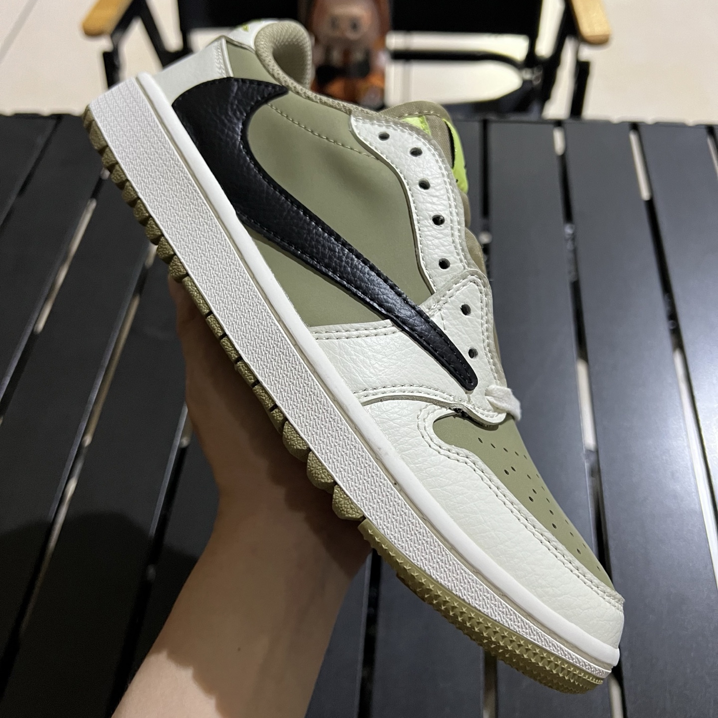 劲爆福利 帮友清直接底价梭哈 鬼佬订单 
Travis Scott x Air Jordan AJ1 L