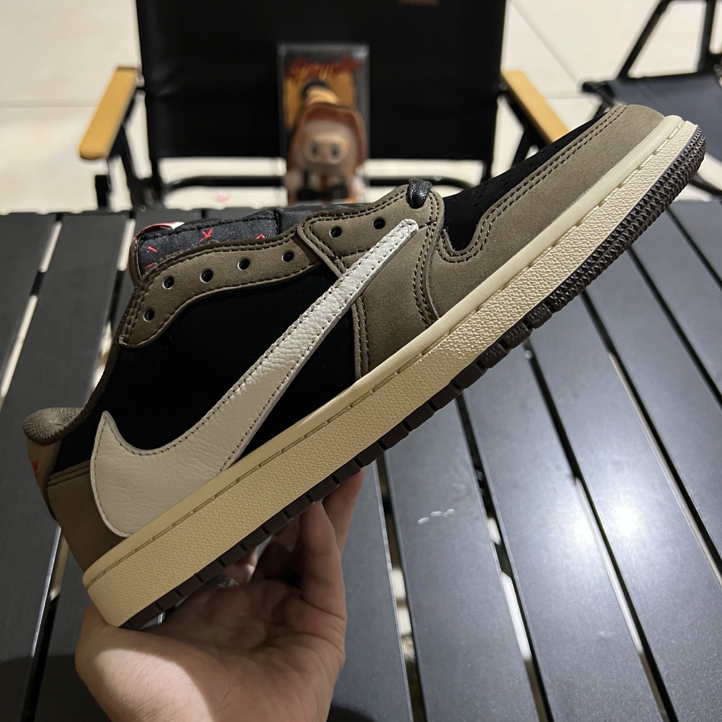
劲爆福利 帮友清直接底价梭哈 鬼佬订单 
Travis Scott x Jordan 1 low AJ