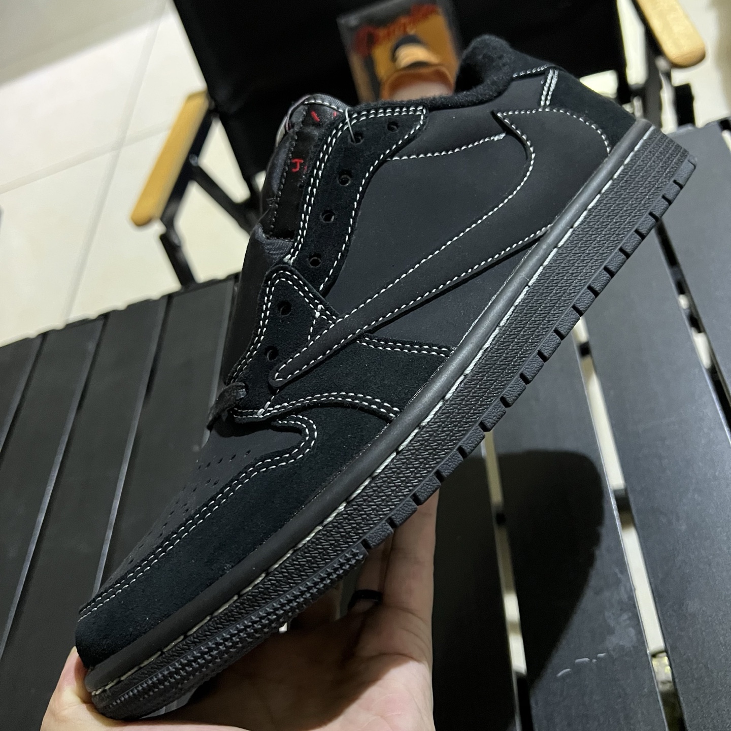 劲爆福利  帮友清直接底价梭哈 鬼佬订单 
Travis Scott x Air Jordan 1 L