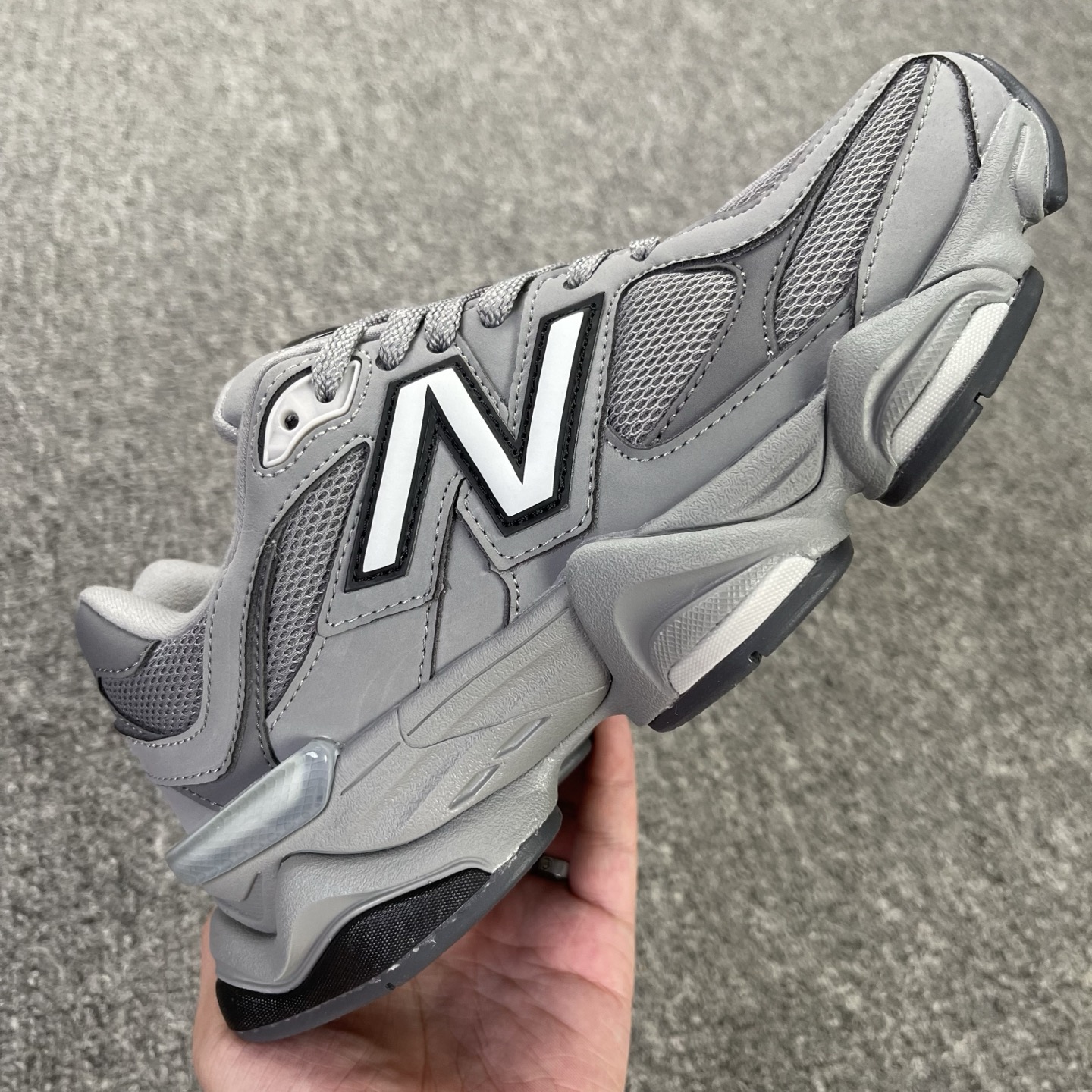 AY版本🔻福利🔥 纯原 New Balance NB9060系列 新百伦绒面革网布经典百搭防滑耐磨透气低