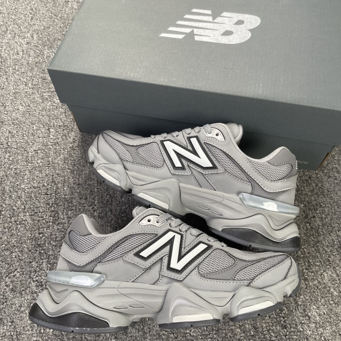 AY版本🔻福利🔥 纯原 New Balance NB9060系列 新百伦绒面革网布经典百搭防滑耐磨透气低