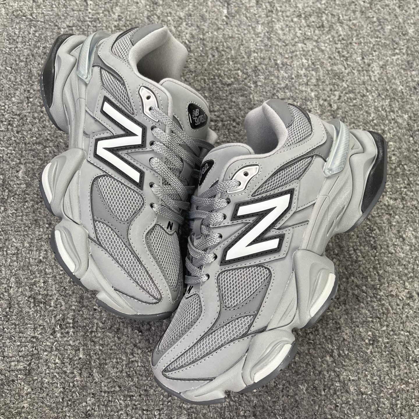 AY版本🔻福利🔥 纯原 New Balance NB9060系列 新百伦绒面革网布经典百搭防滑耐磨透气低