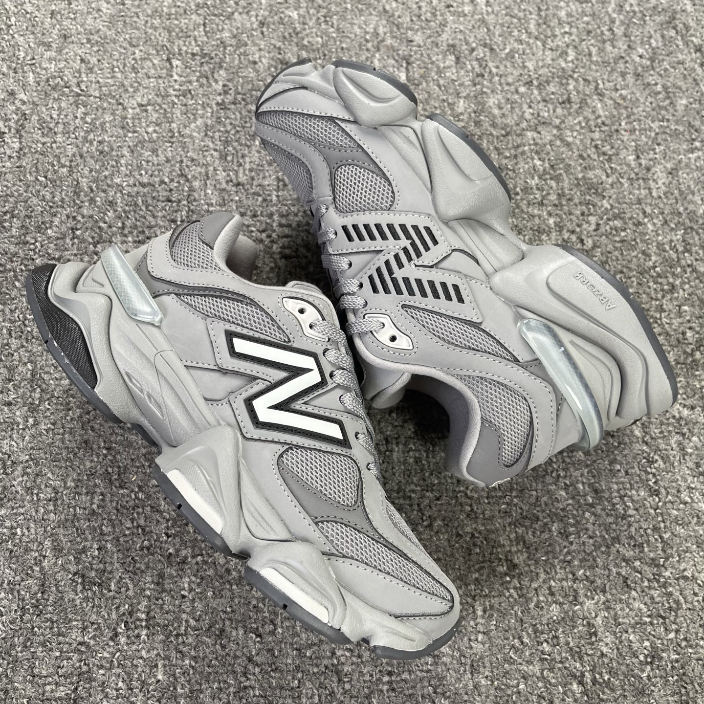 AY版本🔻福利🔥 纯原 New Balance NB9060系列 新百伦绒面革网布经典百搭防滑耐磨透气低
