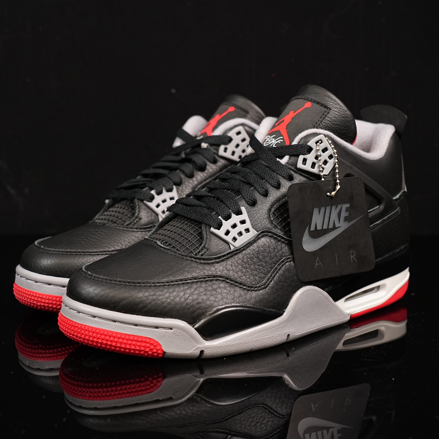 Y3 顶级福利🔻特价 Air Jordan 4 黑红皮面配色实拍图🔻工厂回馈客户 一些不补配色全部清仓甩