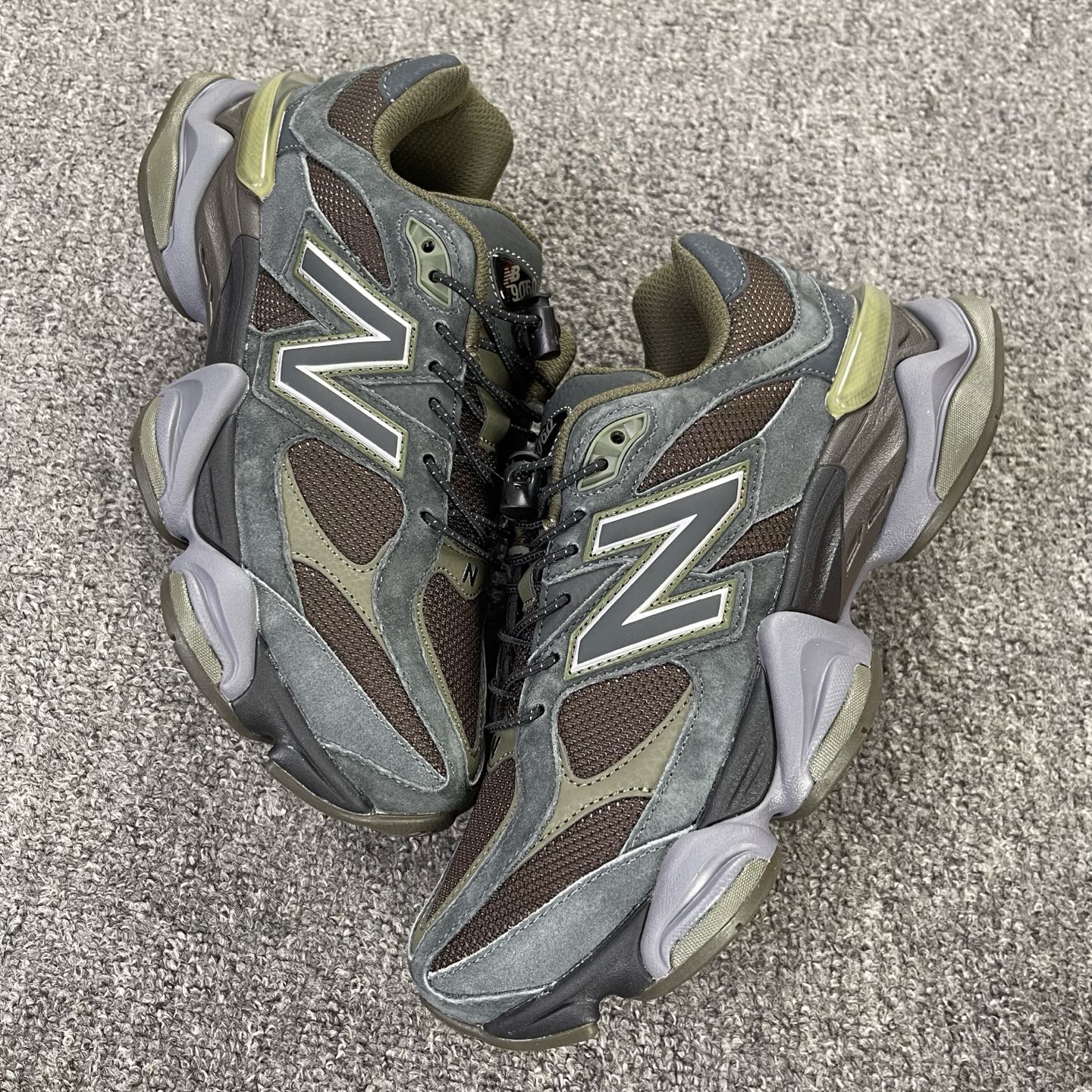 AY版本🔻福利🔥 纯原 New Balance NB9060系列 新百伦绒面革网布经典百搭防滑耐磨透气低