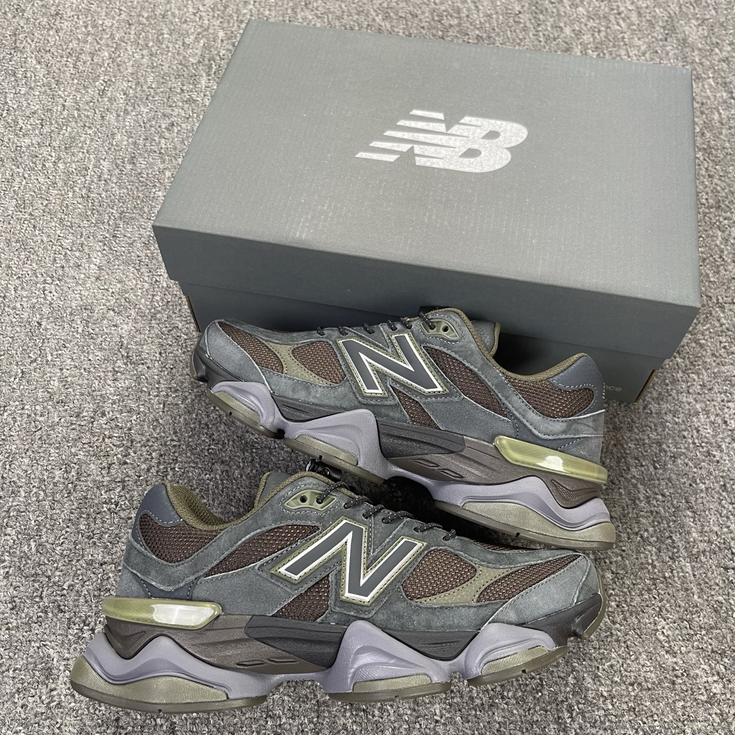 AY版本🔻福利🔥 纯原 New Balance NB9060系列 新百伦绒面革网布经典百搭防滑耐磨透气低