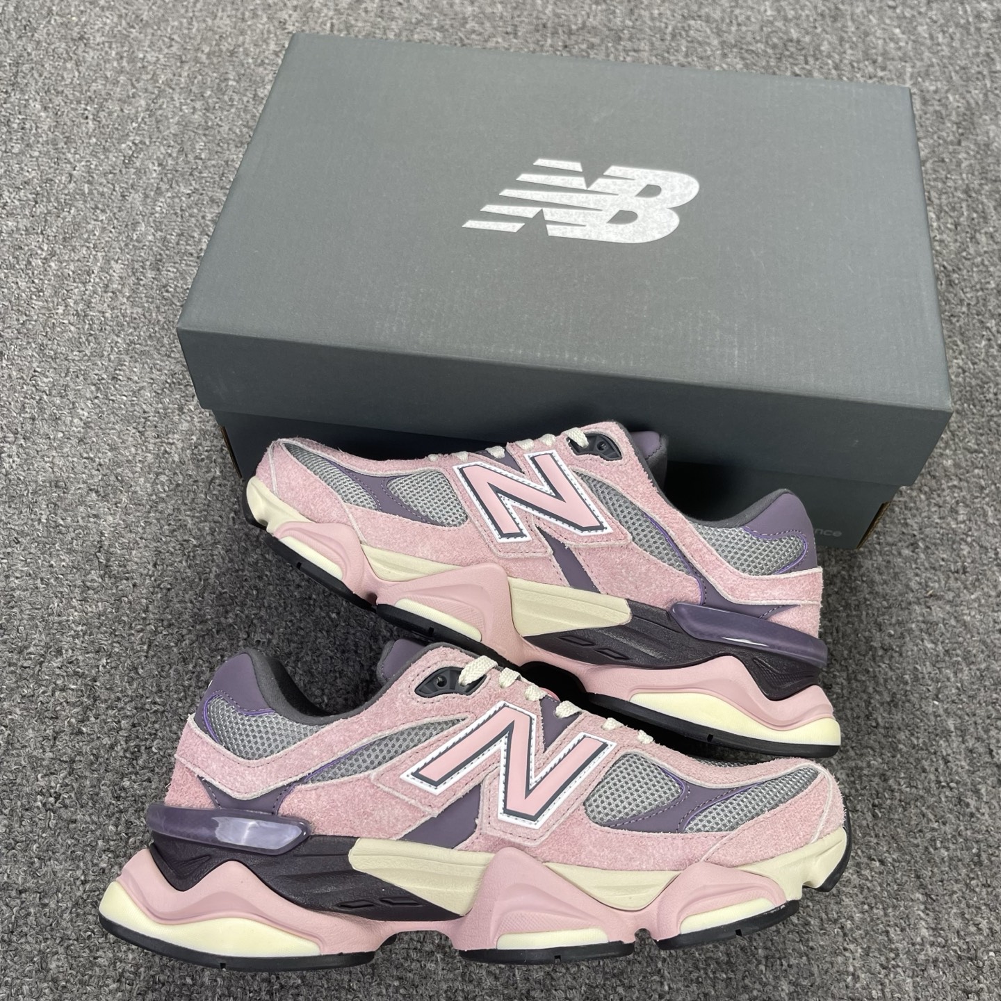 AY版本🔻福利🔥 纯原 New Balance NB9060系列 新百伦绒面革网布经典百搭防滑耐磨透气低