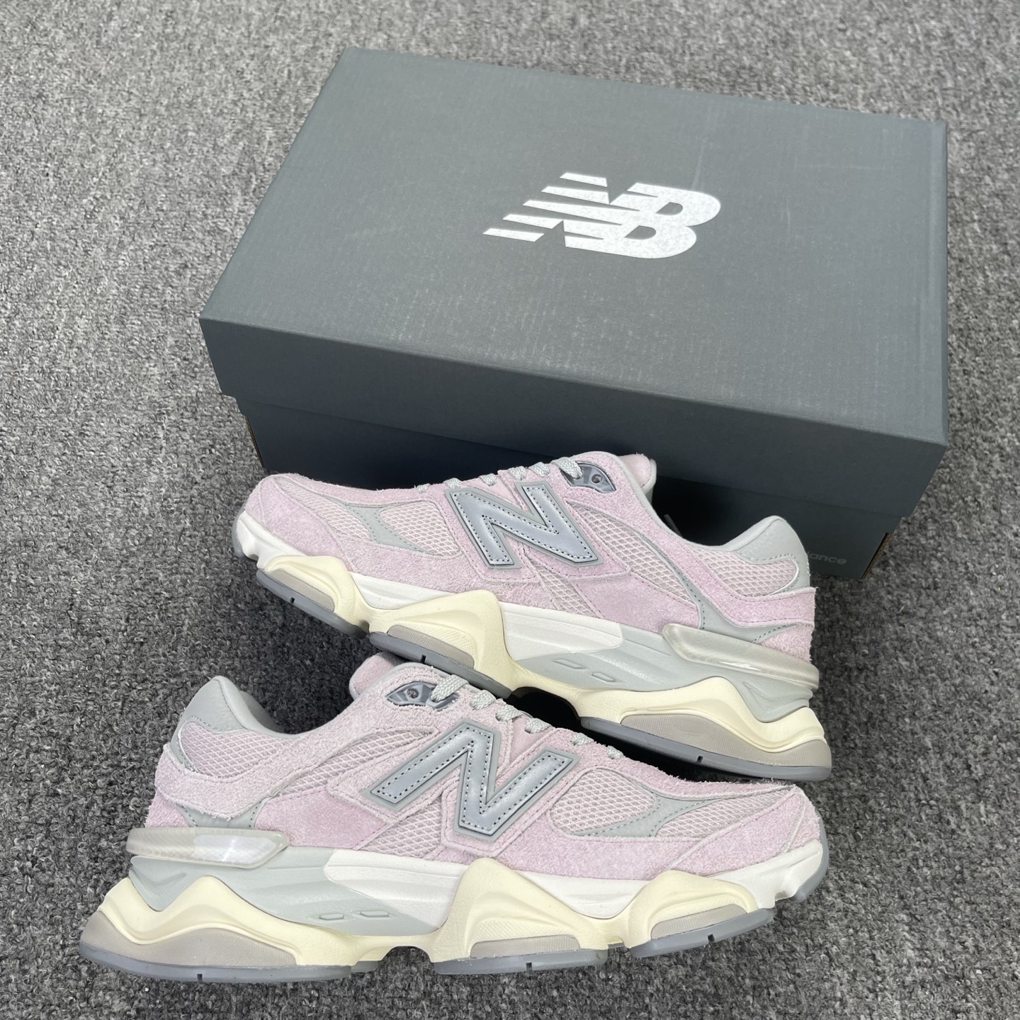 AY版本🔻福利🔥 纯原 New Balance NB9060系列 新百伦绒面革网布经典百搭防滑耐磨透气低