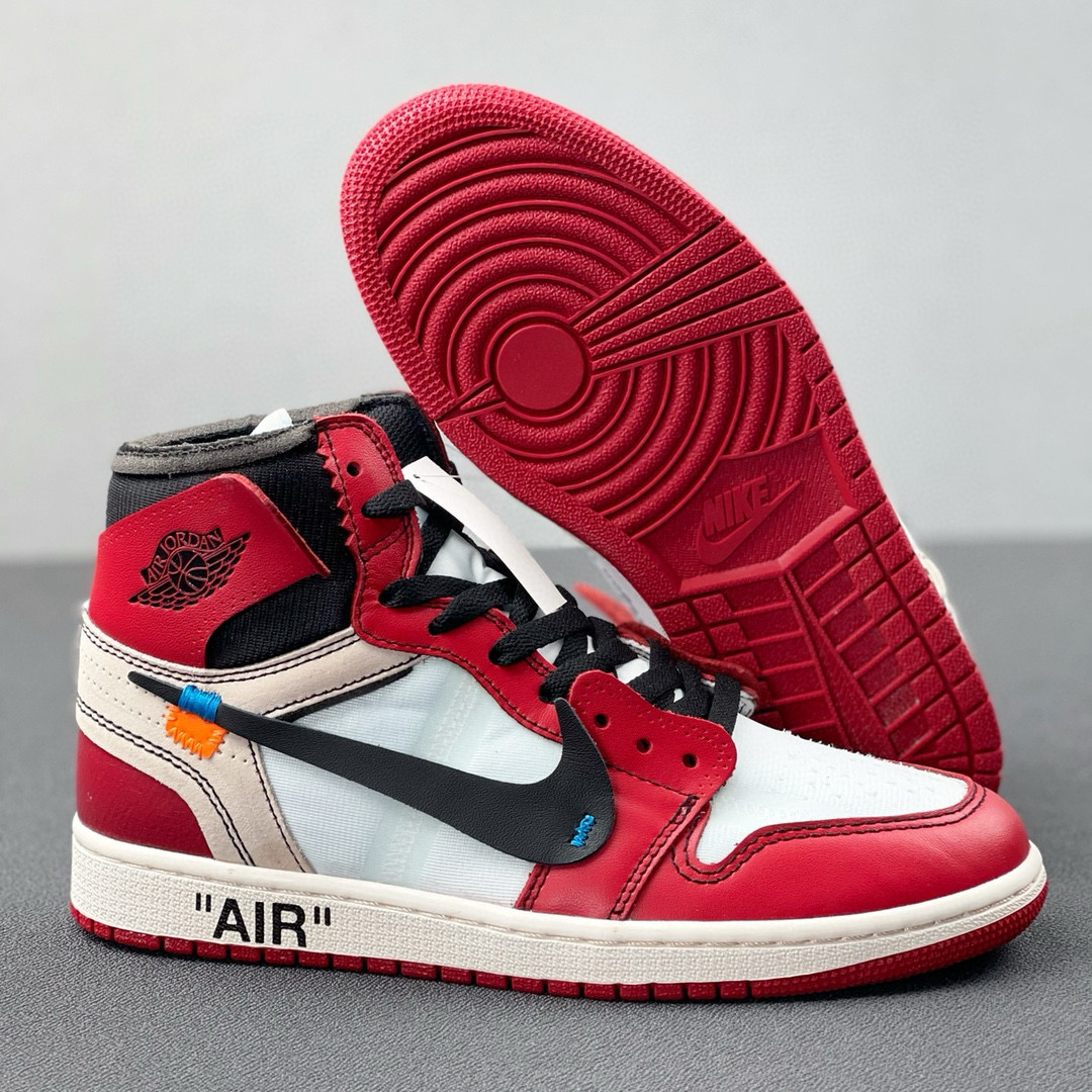 重磅福利🔻#Owf 版本💯Air Jordan 1 ow 芝加哥配色老牌外贸大厂 全部顶级品质 真真的福